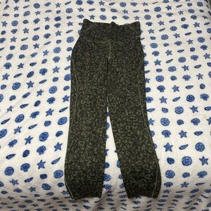 camo green super soft and smooth Lululemon leggings